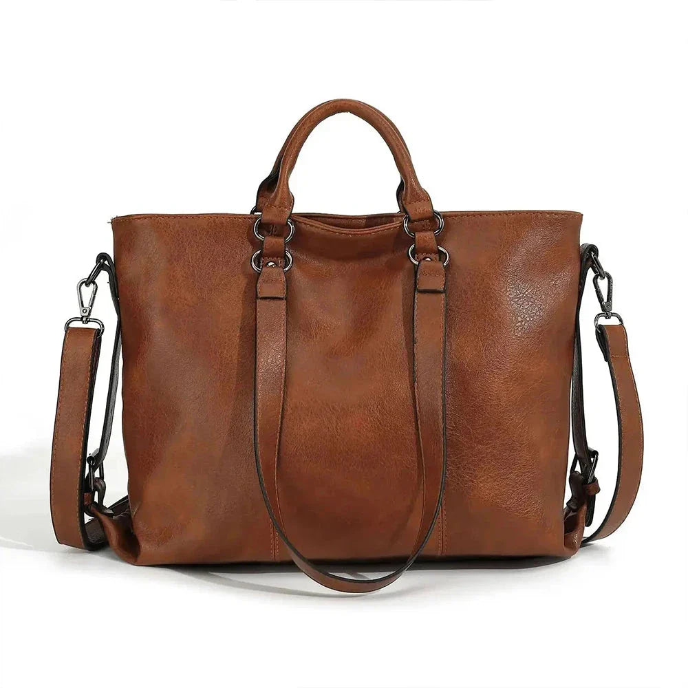 Vada | Women's Vintage Chic PU Leather Crossbody Handbag