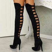Sienna | Cut-Out Overknees – Command Attention Everywhere