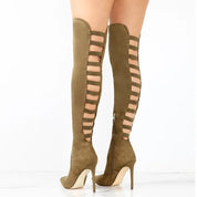 Sienna | Cut-Out Overknees – Command Attention Everywhere