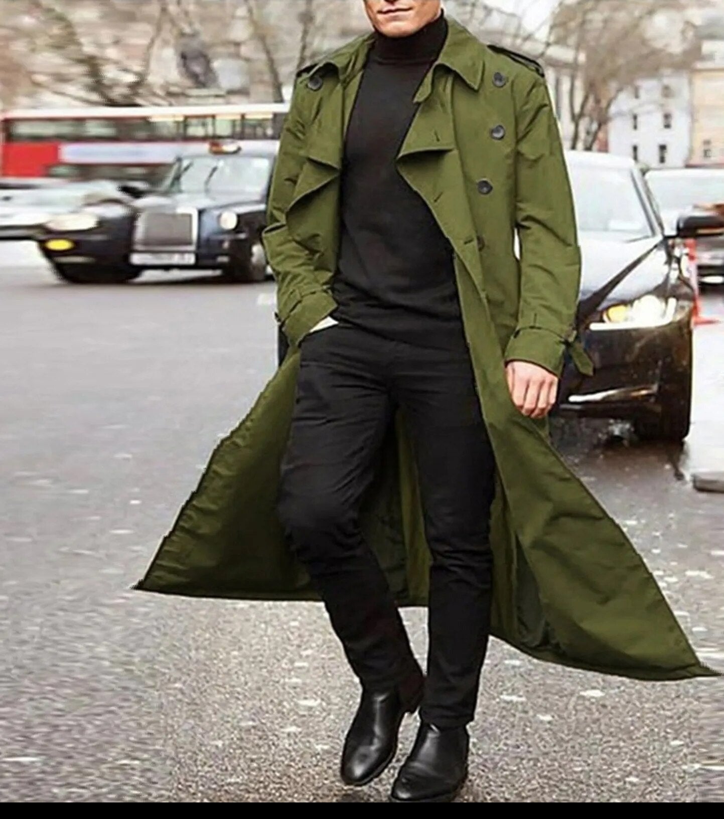 Simone | Classic and Stylish Men’s Trench Coat