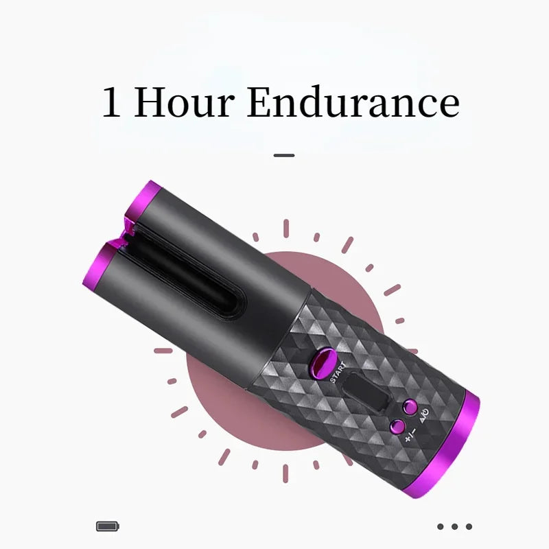 Janiyah | Cordless Automatic Hair Curler
