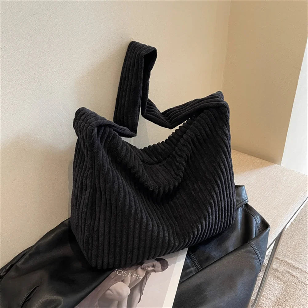 Camila | Corduroy Shoulder Bag