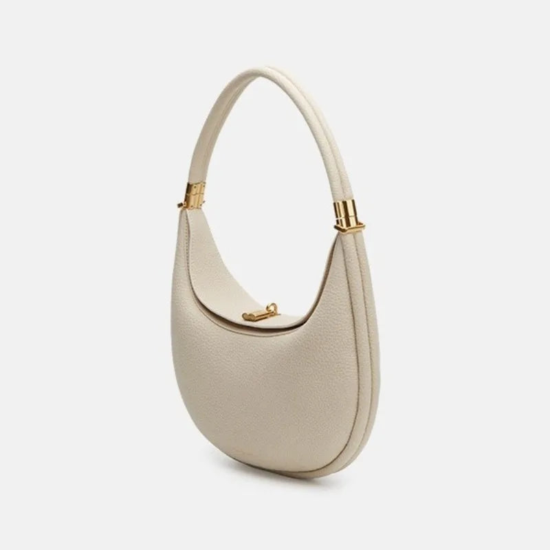 Chelsea | Chic Minimalist Crescent Crossbody Bag