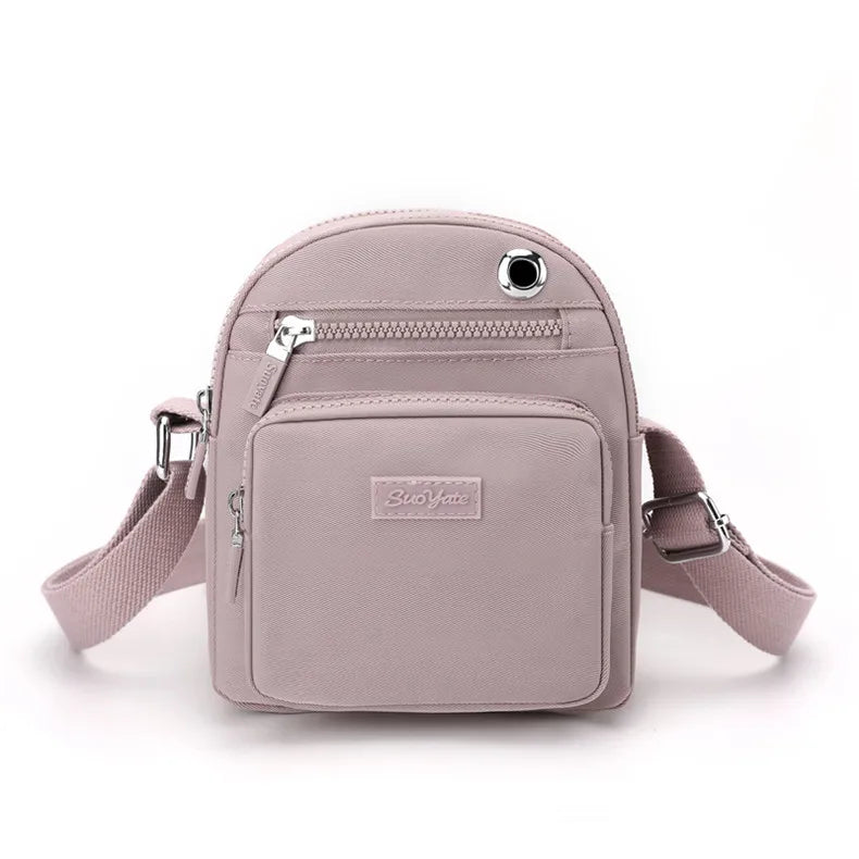 Winnie | Compact Nylon Crossbody Sling Bag