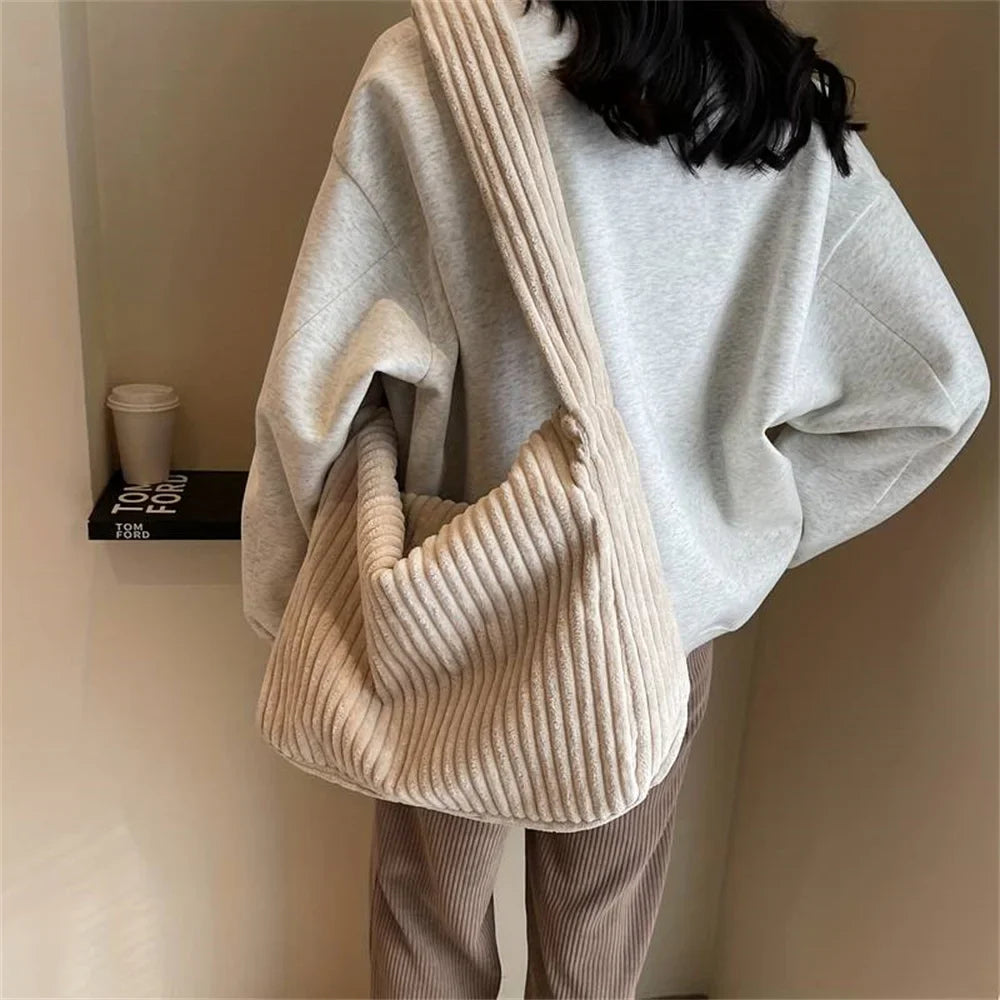 Camila | Corduroy Shoulder Bag