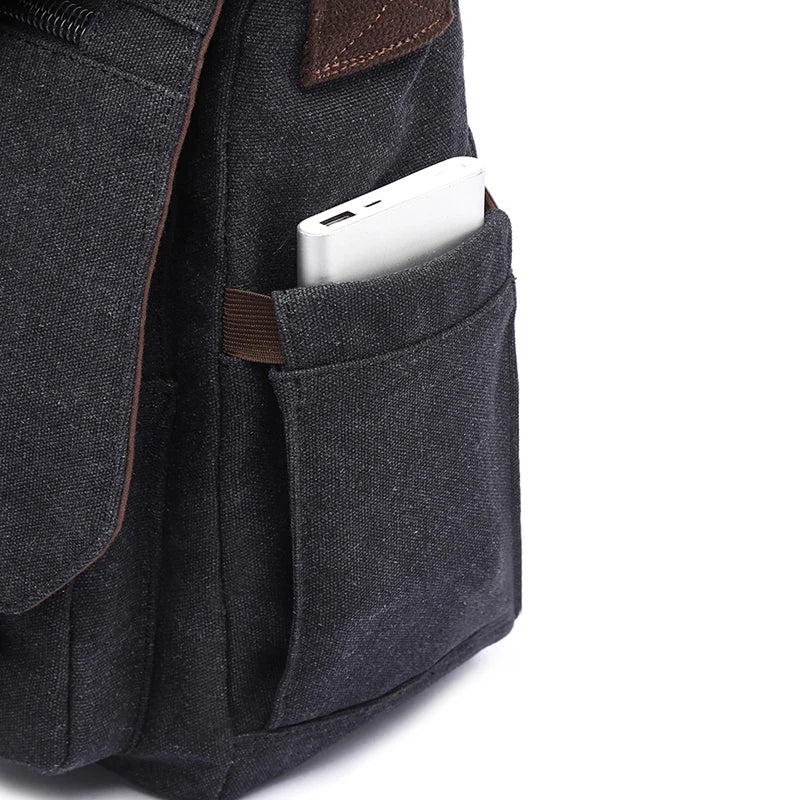 Elodie | Waterproof Canvas Men's Crossbody Messenger Bag