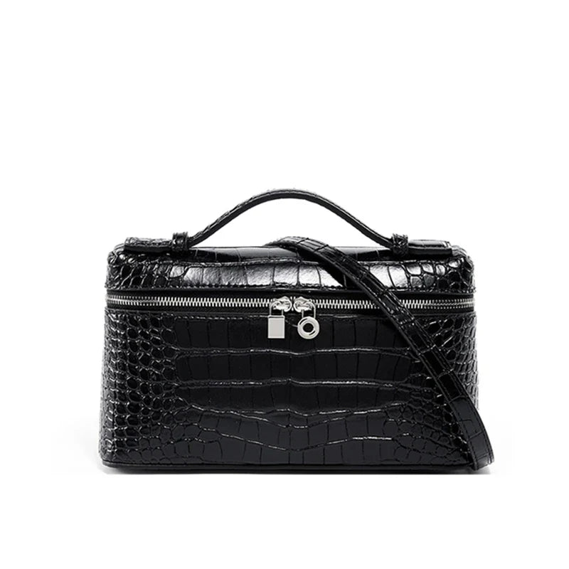 Elisa | Women's Leather Top-Handle Crossbody Sling Handbag
