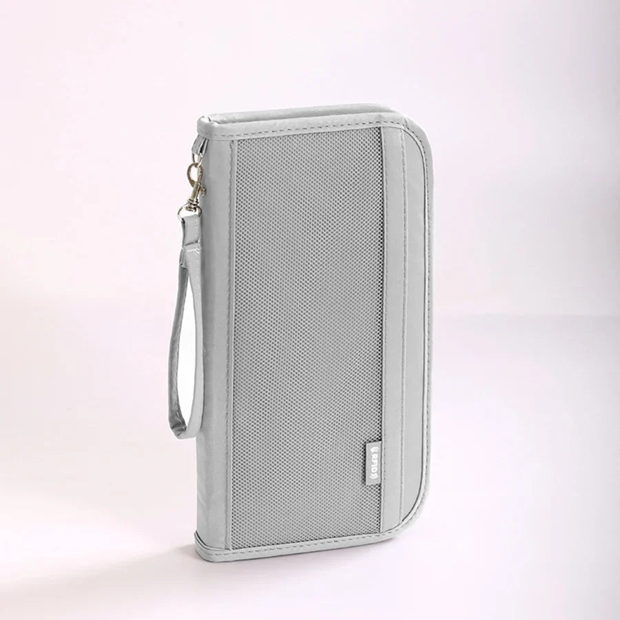 Harmoni | Sleek & Stylish Large-Capacity RFID Travel Essentials Organizer