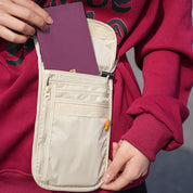 Braelyn | Discreet, Stylish, & Adjustable Travel Neck Pouch Wallet
