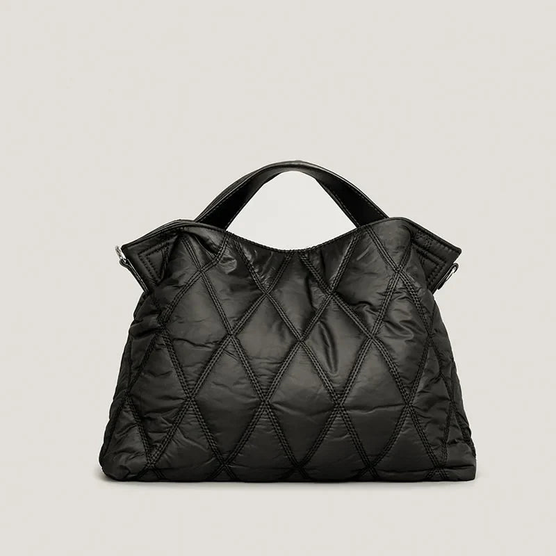 Lila | Lightweight Puffer Crossbody Messenger Handbag