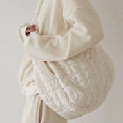 Alexis | Large Capacity Quilted Crossbody Messenger Bag