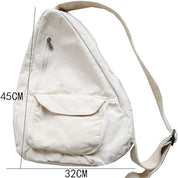Flora | Women's Canvas Crossbody Messenger Sling Bag