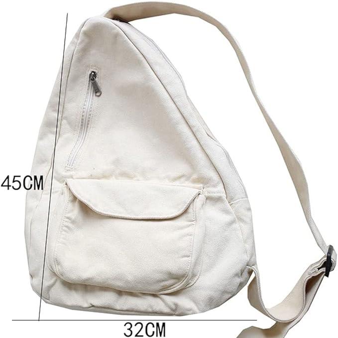 Flora | Women's Canvas Crossbody Messenger Sling Bag
