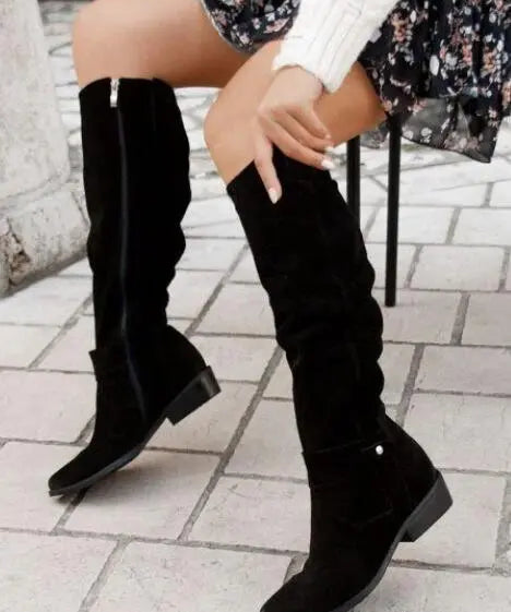 Stylish Casual Women's Boots by NATALEE - Lizabella Fashion