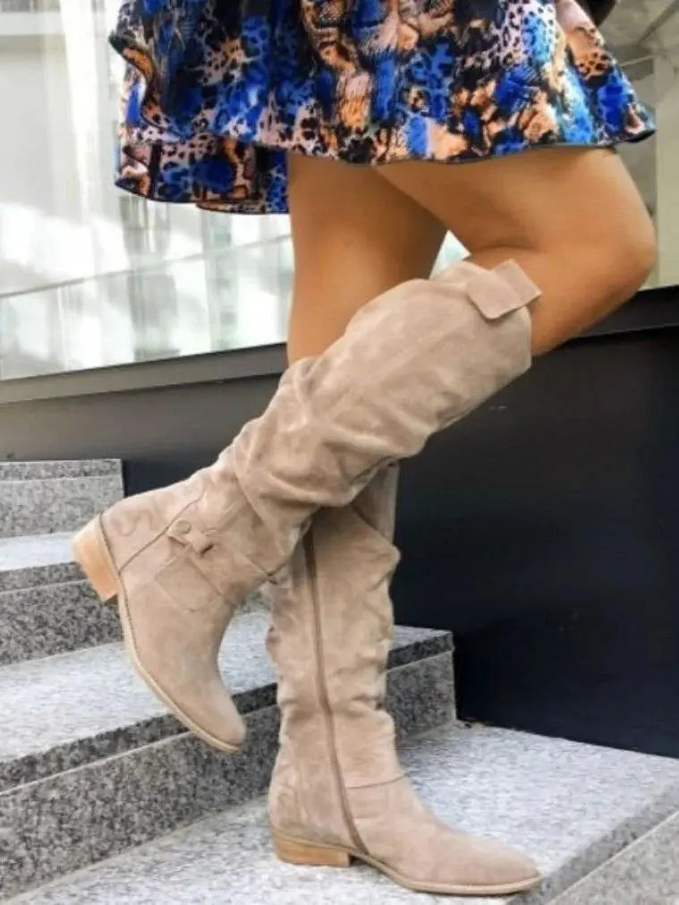 Stylish Casual Women's Boots by NATALEE - Lizabella Fashion