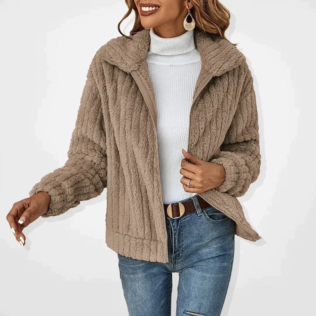 Aisha | Versatile & Cozy Fleece Jacket