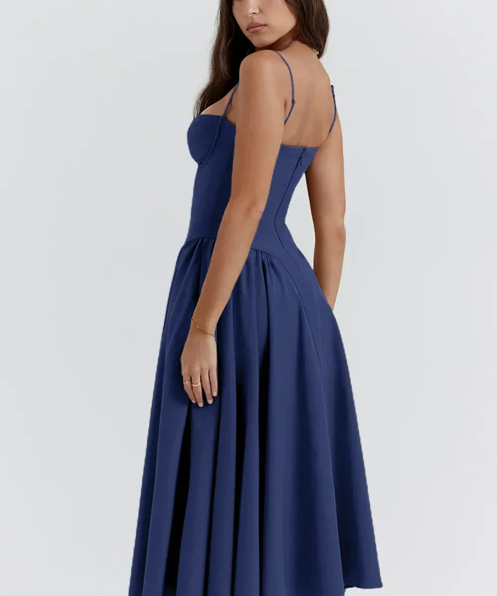 Tanya | Sophisticated Sleeveless Corset Dress