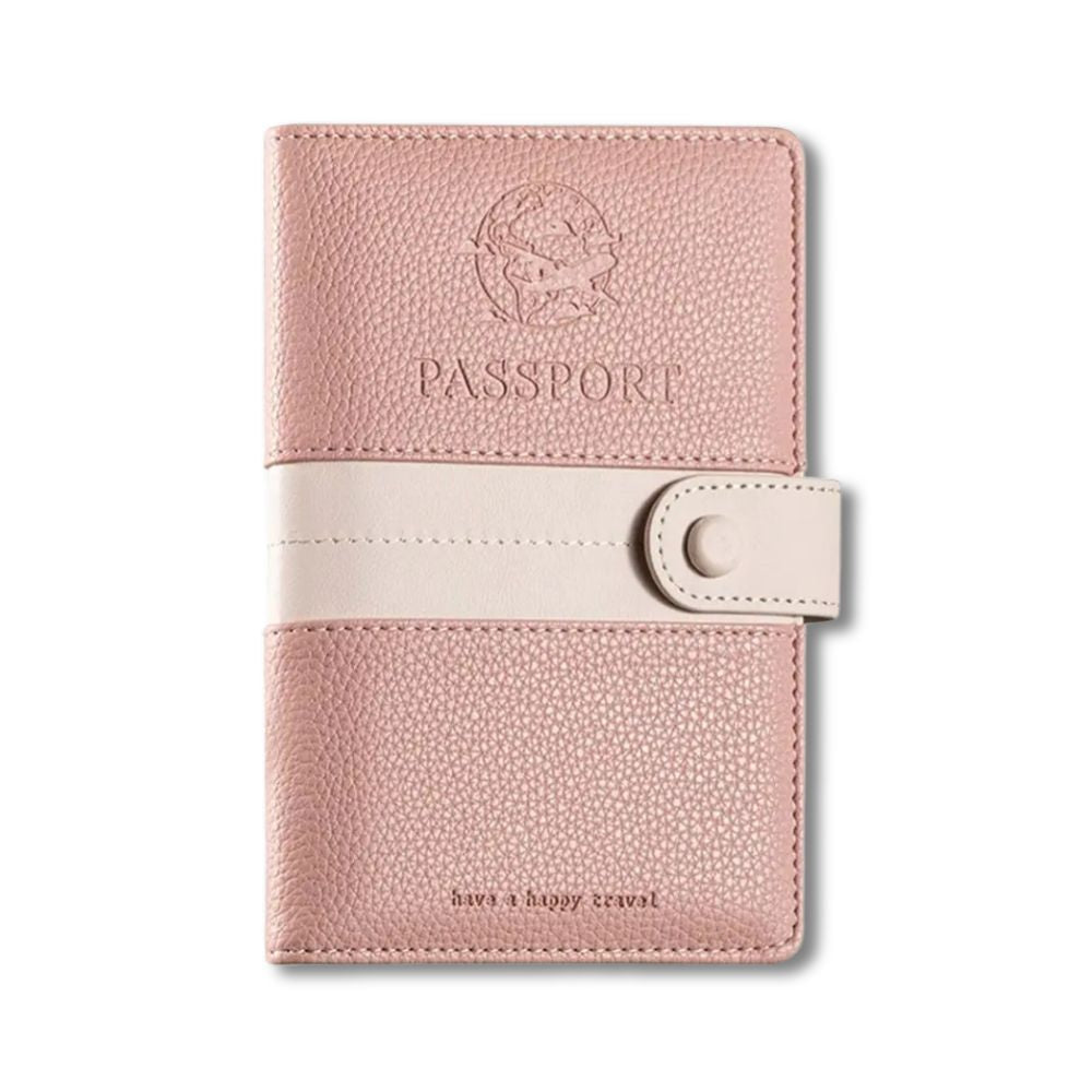 Tallulah | Lightweight Faux Leather Passport Holder Travel Wallet
