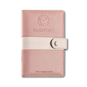 Tallulah | Lightweight Faux Leather Passport Holder Travel Wallet