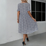 Nola | Elegant Dress with Polka Dots