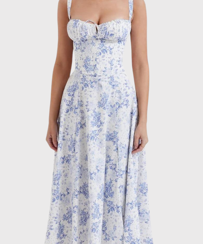Bethany | Comfy and Stylish Midi Corset Dress