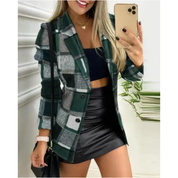 Lunaram | Women's Long Winter Blazer | Warm