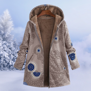 Alisson | Women’s Elegant Floral Pattern Winter Jacket