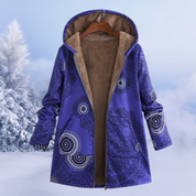 Alisson | Women’s Elegant Floral Pattern Winter Jacket