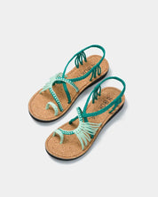 Vibrant LISSA Beach Sandals - Perfect for Sunny Days! - Lizabella Fashion