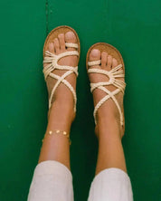 Vibrant LISSA Beach Sandals - Perfect for Sunny Days! - Lizabella Fashion