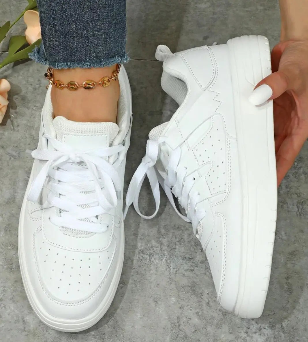 Vibrant Rainbow Sneakers for Women - Lizabella Fashion
