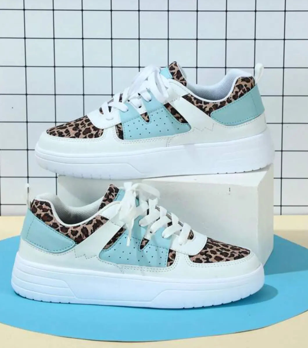 Vibrant Rainbow Sneakers for Women - Lizabella Fashion