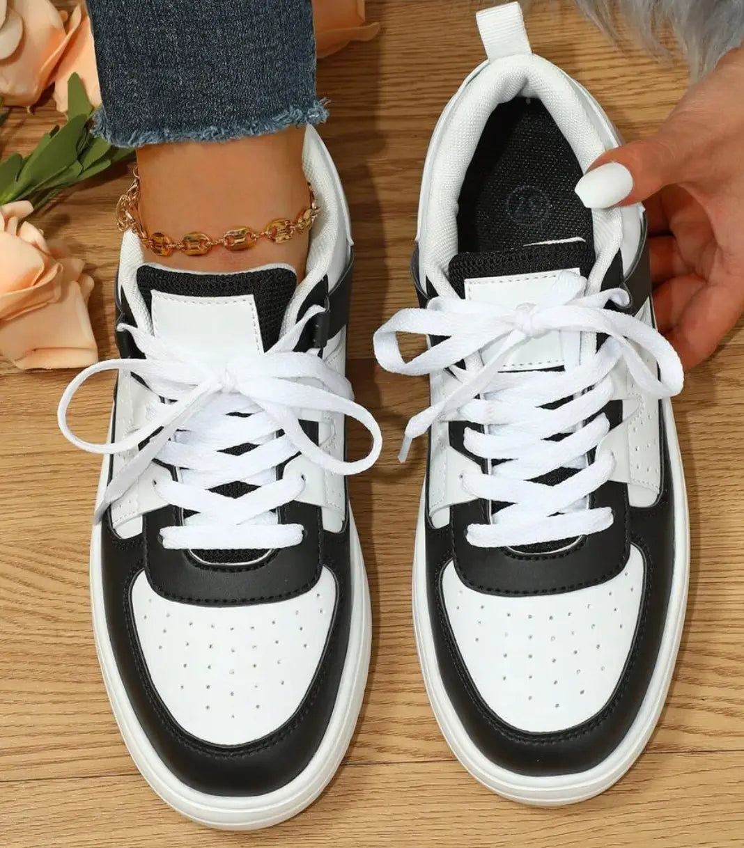 Vibrant Rainbow Sneakers for Women - Lizabella Fashion