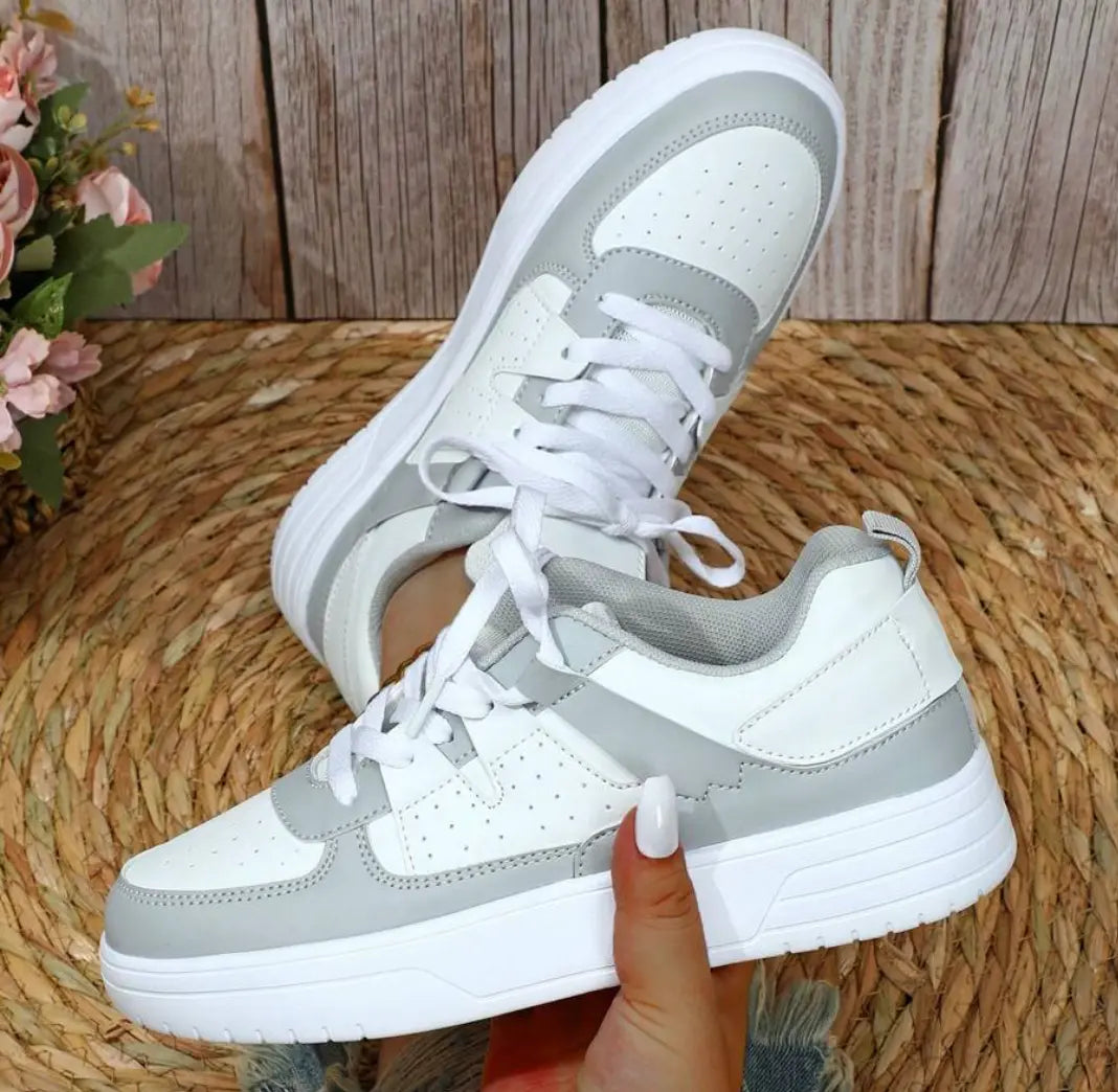 Vibrant Rainbow Sneakers for Women - Lizabella Fashion