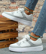 Vibrant Rainbow Sneakers for Women - Lizabella Fashion