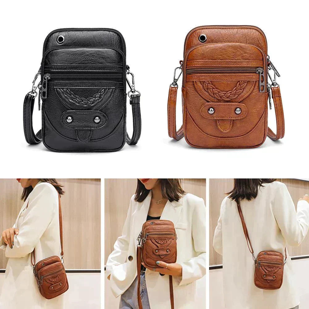 Milan | Vintage-Inspired Style Small Crossbody Sling Bag