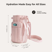 Versatile Walker 32oz - 64oz Expandable Water Bottle Carrier