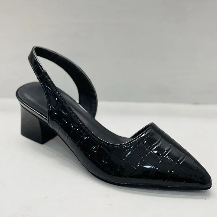 Ava | Croco-Inspired Pumps – Sophistication Made Easy