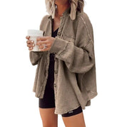 Myla | Fashionable Cord Jacket with Buttons