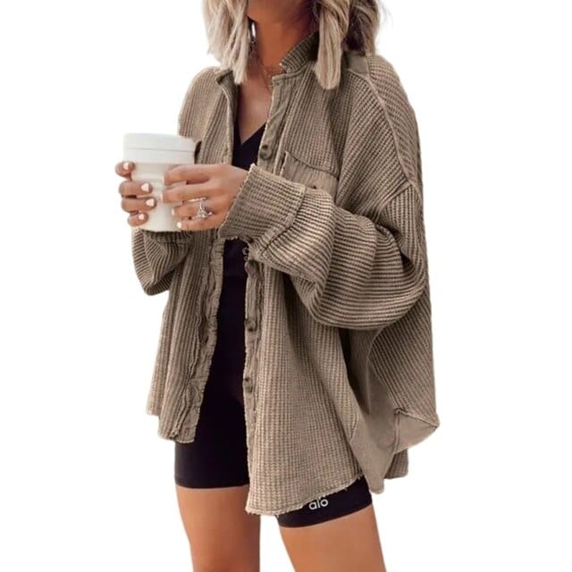 Myla | Fashionable Cord Jacket with Buttons
