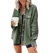 Myla | Fashionable Cord Jacket with Buttons