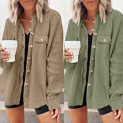 Myla | Fashionable Cord Jacket with Buttons