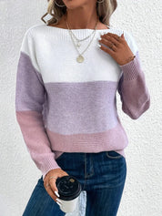 YASMINE | Stylishly Knitted Chic Sweater - Lizabella Fashion
