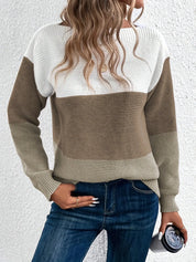 YASMINE | Stylishly Knitted Chic Sweater - Lizabella Fashion