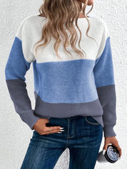 YASMINE | Stylishly Knitted Chic Sweater - Lizabella Fashion