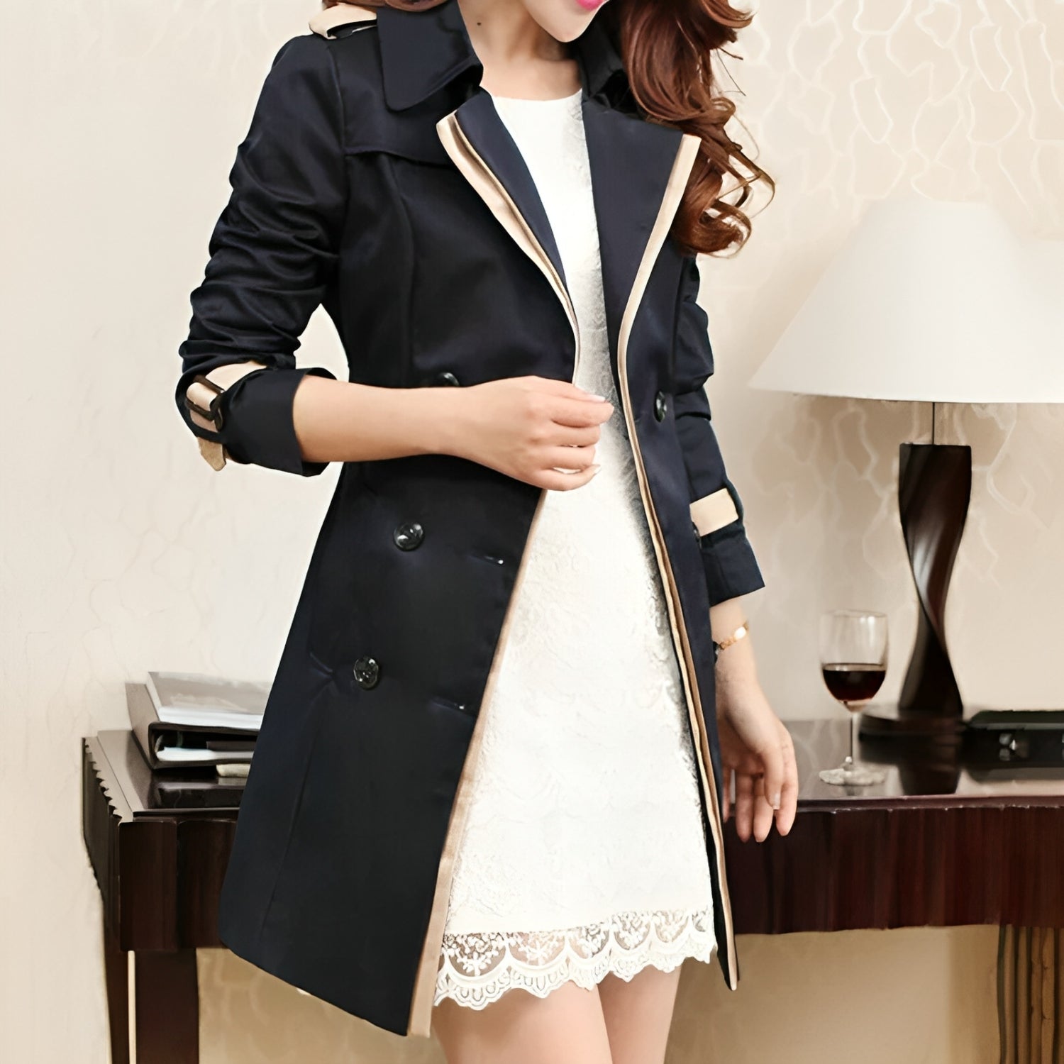 Antoinette | Elegant & Stylish Lightweight Trench Coat