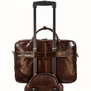 Ben | Leather Crossbody Messenger Laptop Handbag