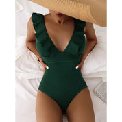 Elena | Ruffled One-Piece Swimwear