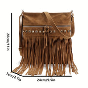 Katelyn | Vintage Fringe Crossbody Bag