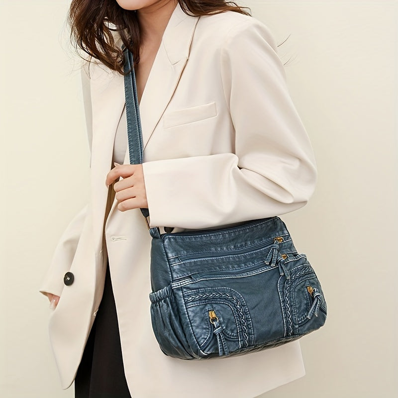 Amiri | Woven Detail Travel Crossbody Bag